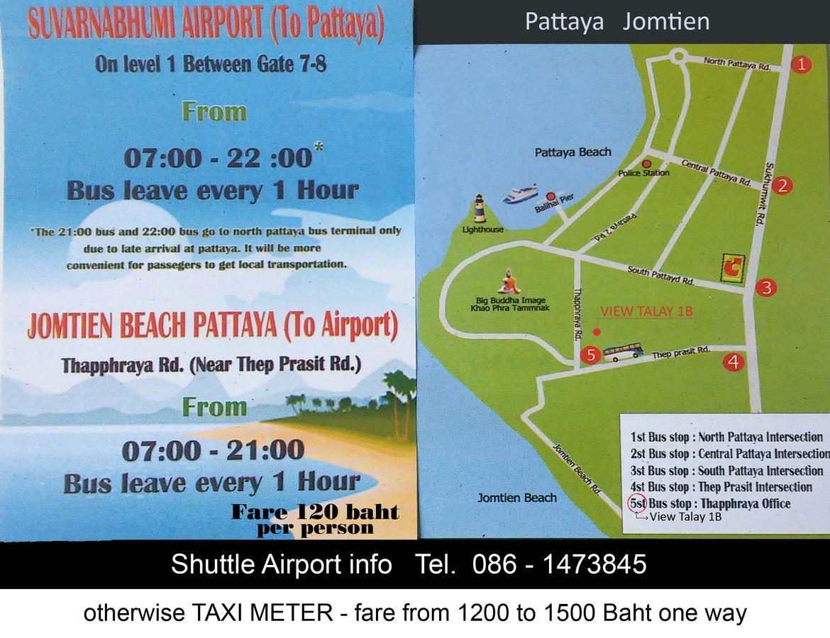 Jomtien Plaza Suite Apartments Exteriér fotografie